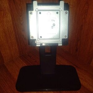 Adjustable Black Monitor Stand